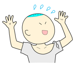 Japanese IGAGURI head boy sticker #3028632