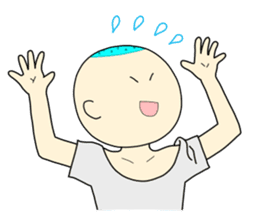 Japanese IGAGURI head boy sticker #3028632