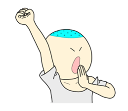 Japanese IGAGURI head boy sticker #3028633