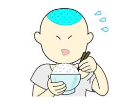 Japanese IGAGURI head boy sticker #3028636