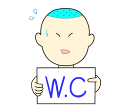 Japanese IGAGURI head boy sticker #3028639