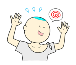 Japanese IGAGURI head boy sticker #3028640