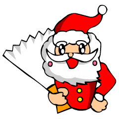 Digging Santa Claus Christmas