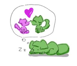 Thinking dog sticker #3029169