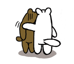 Funny bear weasel sticker #3029300