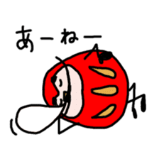 DARUMA de GUNMA !! sticker #3029533