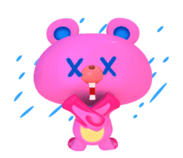 ponpon bear sticker #3029660