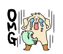 Pop monsters sticker #3029689