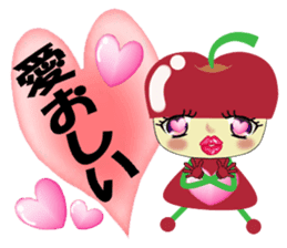 ringo-chan's LOVE message sticker #3030815