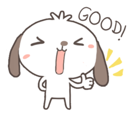 Bobo the dog sticker #3031335