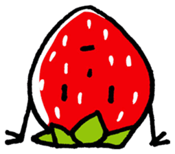 Is warmed my heart to strawberry. sticker #3031404