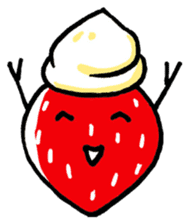 Is warmed my heart to strawberry. sticker #3031405