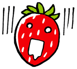 Is warmed my heart to strawberry. sticker #3031427