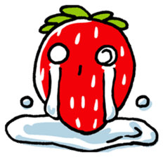 Is warmed my heart to strawberry. sticker #3031430