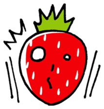 Is warmed my heart to strawberry. sticker #3031433