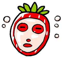 Is warmed my heart to strawberry. sticker #3031441
