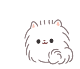 Pomeranian Mochi 2 sticker #3031795