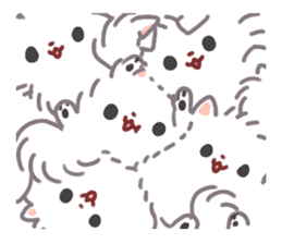 Pomeranian Mochi 2 sticker #3031801