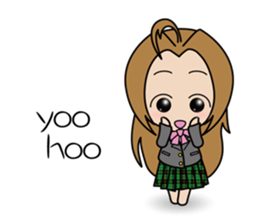 Japanese School Gal sticker #3032123