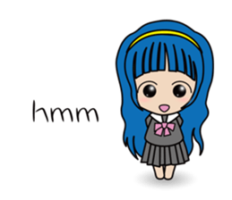 Japanese School Gal sticker #3032125