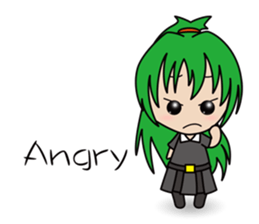 Japanese School Gal sticker #3032127