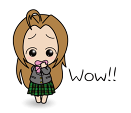 Japanese School Gal sticker #3032128