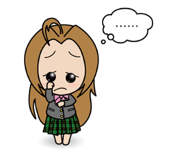Japanese School Gal sticker #3032133