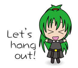 Japanese School Gal sticker #3032137