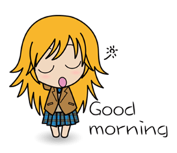 Japanese School Gal sticker #3032139