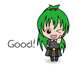 Japanese School Gal sticker #3032142