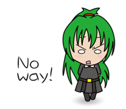 Japanese School Gal sticker #3032147