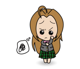 Japanese School Gal sticker #3032153