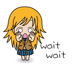 Japanese School Gal sticker #3032154