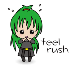 Japanese School Gal sticker #3032157