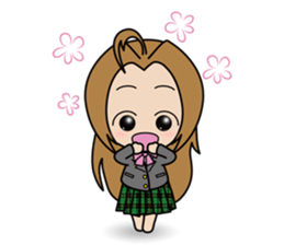 Japanese School Gal sticker #3032158