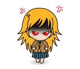 Japanese School Gal sticker #3032159