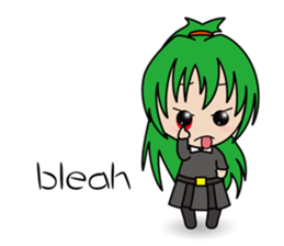 Japanese School Gal sticker #3032162