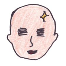 bald sticker #3032567