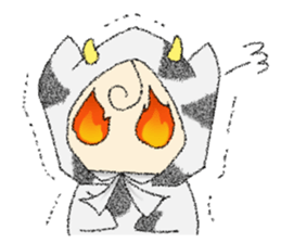 USHIMAN-KUN sticker #3032706