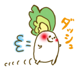 fluffy Radish sticker #3032766