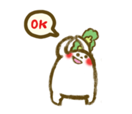 fluffy Radish sticker #3032772
