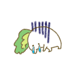 fluffy Radish sticker #3032775