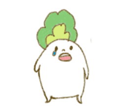 fluffy Radish sticker #3032781