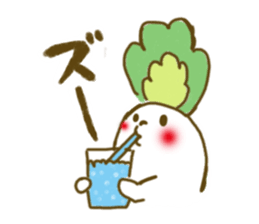 fluffy Radish sticker #3032783