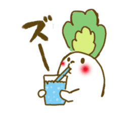 fluffy Radish sticker #3032783