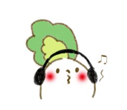 fluffy Radish sticker #3032786