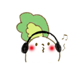 fluffy Radish sticker #3032786