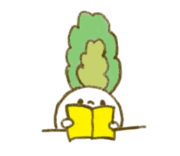 fluffy Radish sticker #3032787