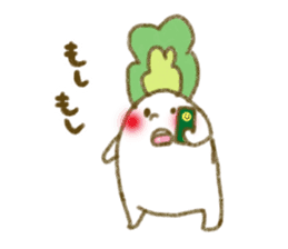 fluffy Radish sticker #3032788