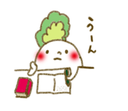 fluffy Radish sticker #3032790